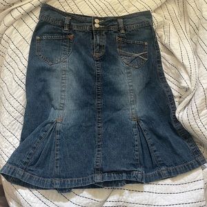 Vintage union bay midi skirt